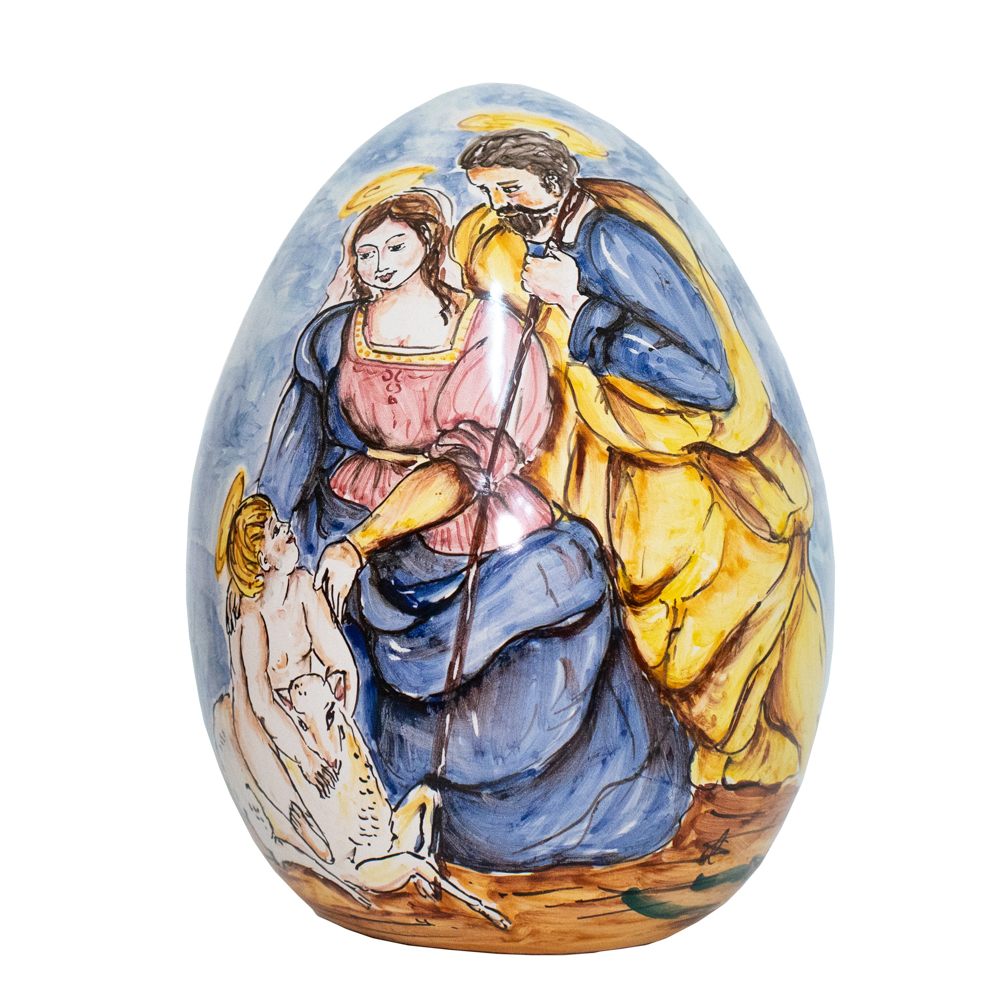 uovo sacra famiglia